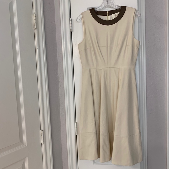 Kate Spade Leather Trim Dress - Picture 2 of 4